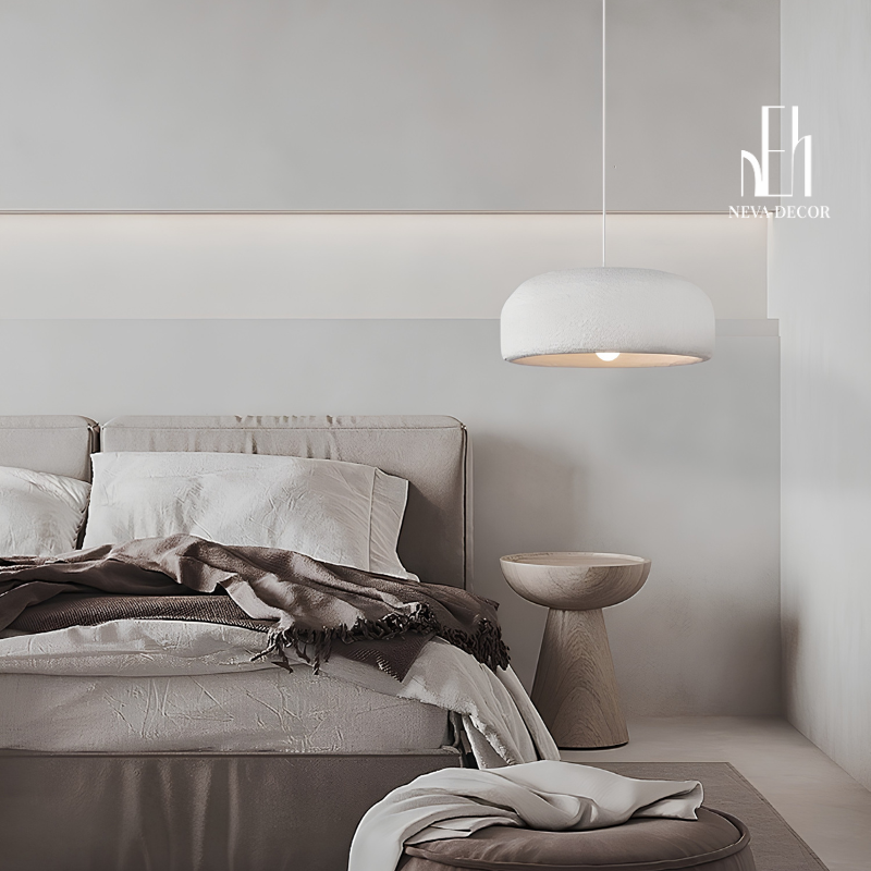 Đèn thả Wabi-Sabi đá - Ảnh 6