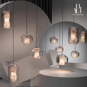 Đèn Thả Trần Marble Glass Cao Cấp