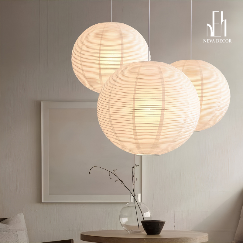 Đèn Thả Washi Hình Cầu - Ảnh 2