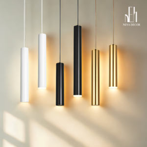 Đèn Thả LED Trụ Nhôm Cao Cấp