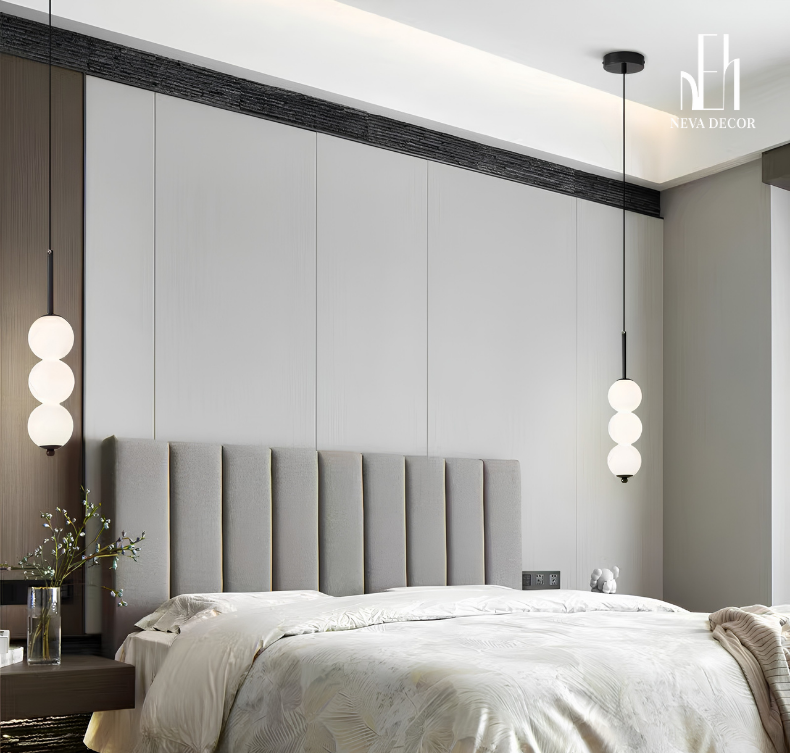 Đèn thả LED bi cầu Bắc Âu - Ảnh 5