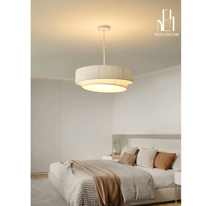 Đèn Thả Vải Nghệ Thuật Japandi - Ảnh 2