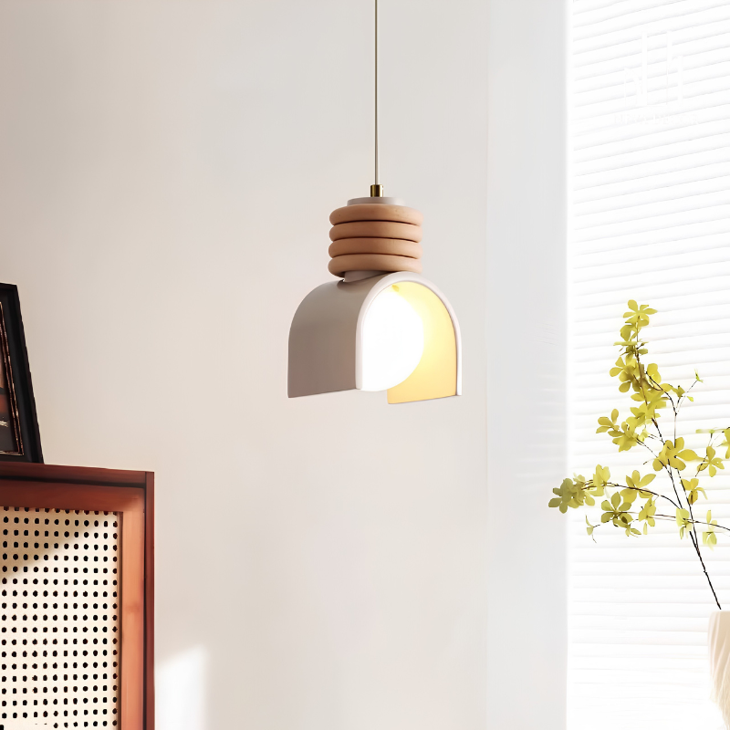 Đèn thả vòng Retro Bắc Âu - Ảnh 2