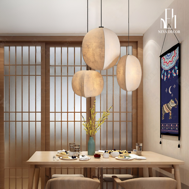 Đèn Thả Zen Japandi - Ảnh 2