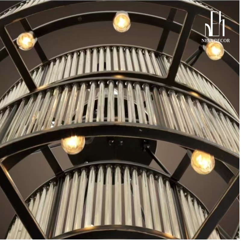 Đèn Chùm Crystal Halo - Ảnh 5