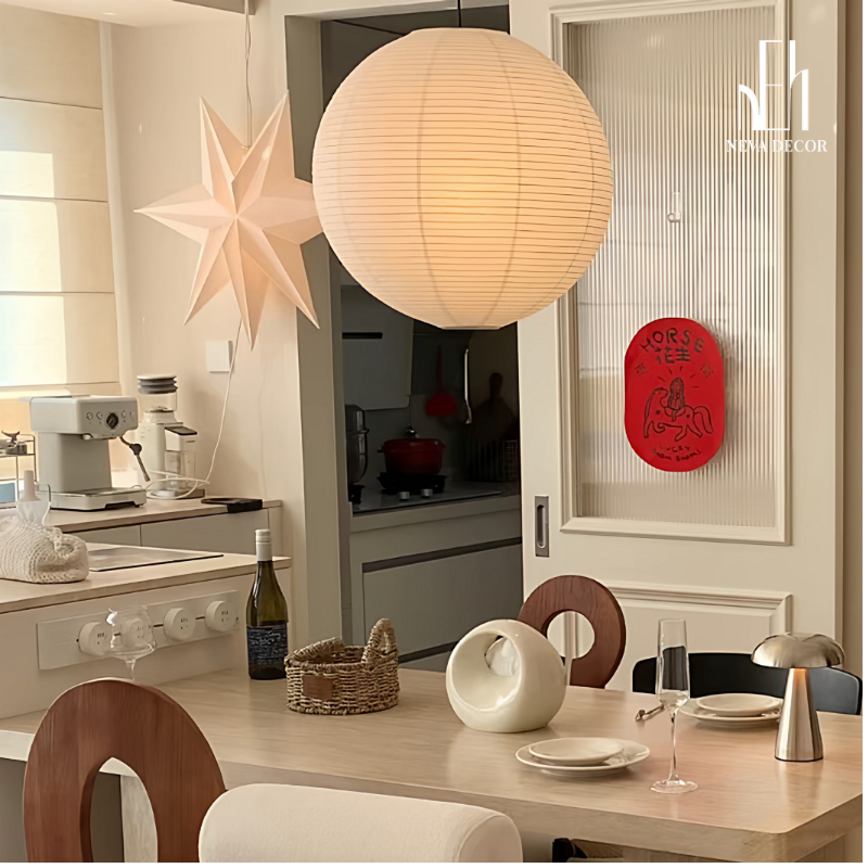 Đèn Thả Washi Hình Cầu - Ảnh 9
