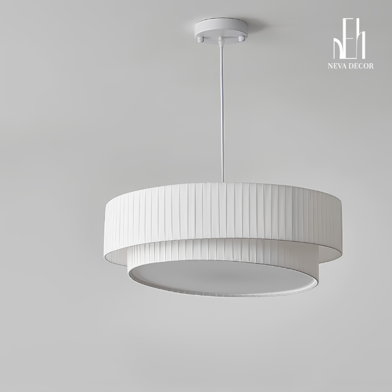 Đèn Thả Vải Nghệ Thuật Japandi - Ảnh 6