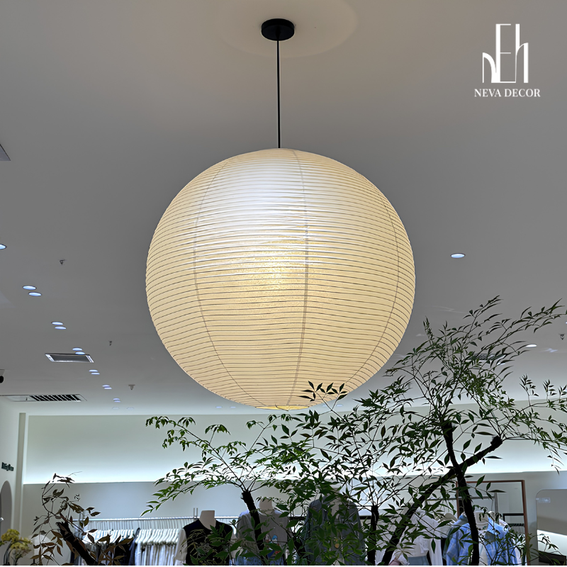 Đèn Thả Washi Hình Cầu - Ảnh 5