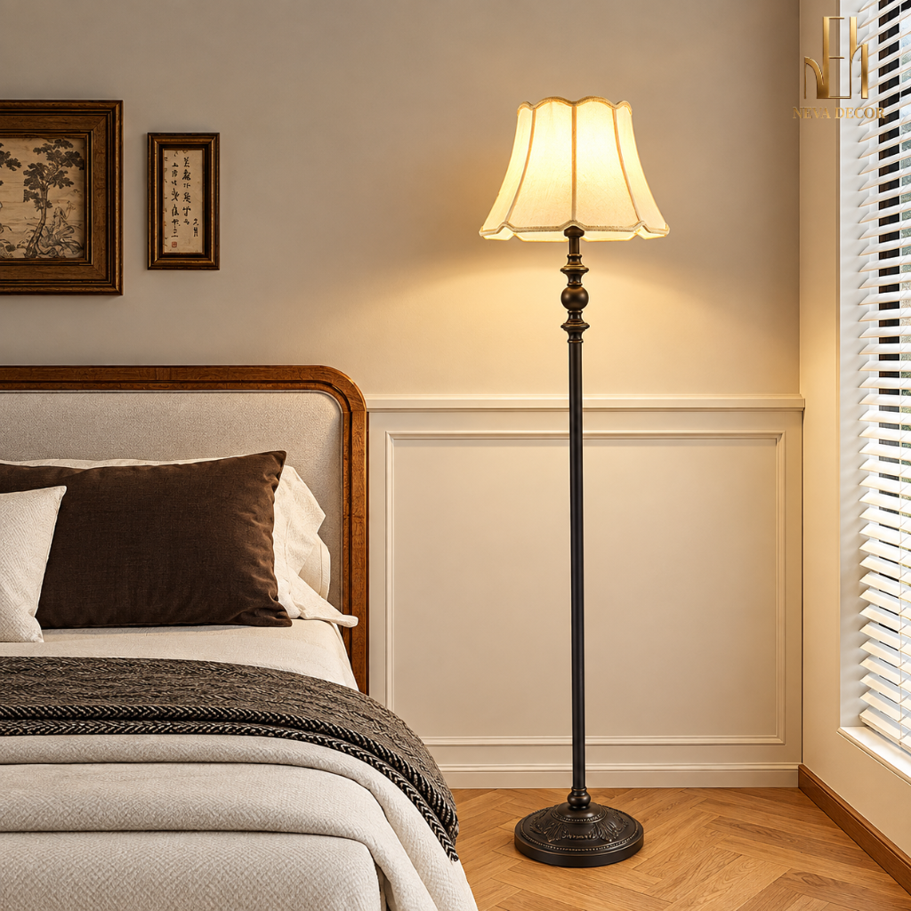 Đèn cây Mỹ cổ điển - Vintage Floor Lamp