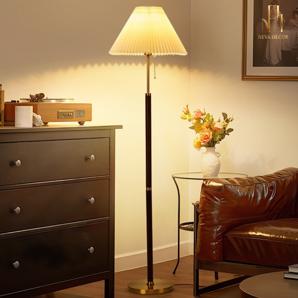 Đèn Cây Chao Xếp Li Phong Cách Retro - Ảnh 2
