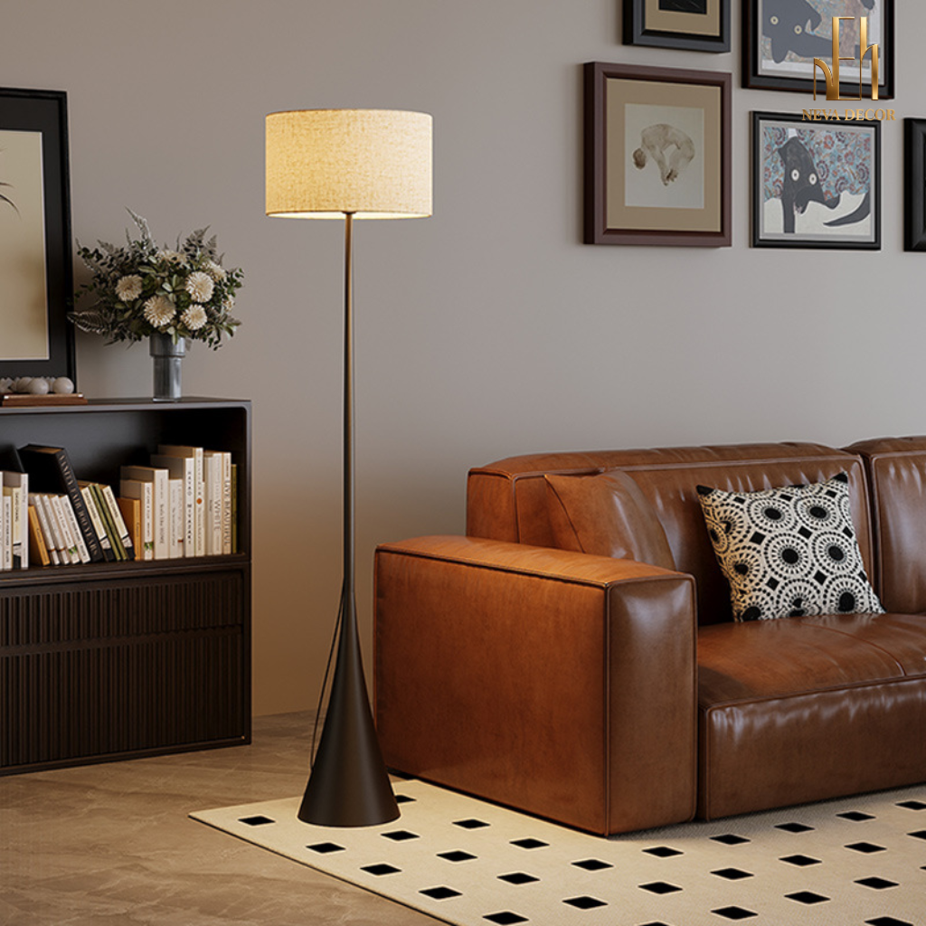 Đèn cây hiện đại Minimalist Flare Floor Lamp