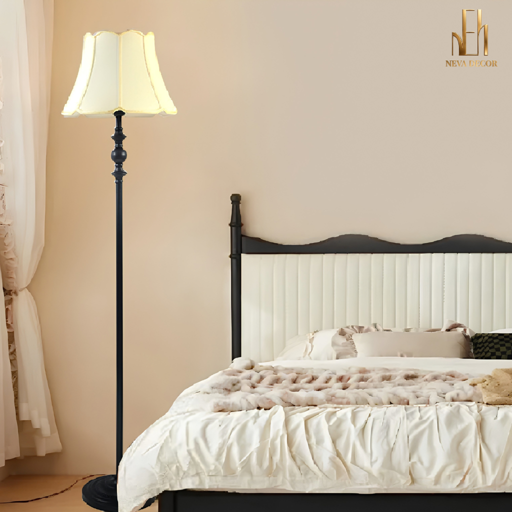 Đèn cây Mỹ cổ điển - Vintage Floor Lamp - Ảnh 3