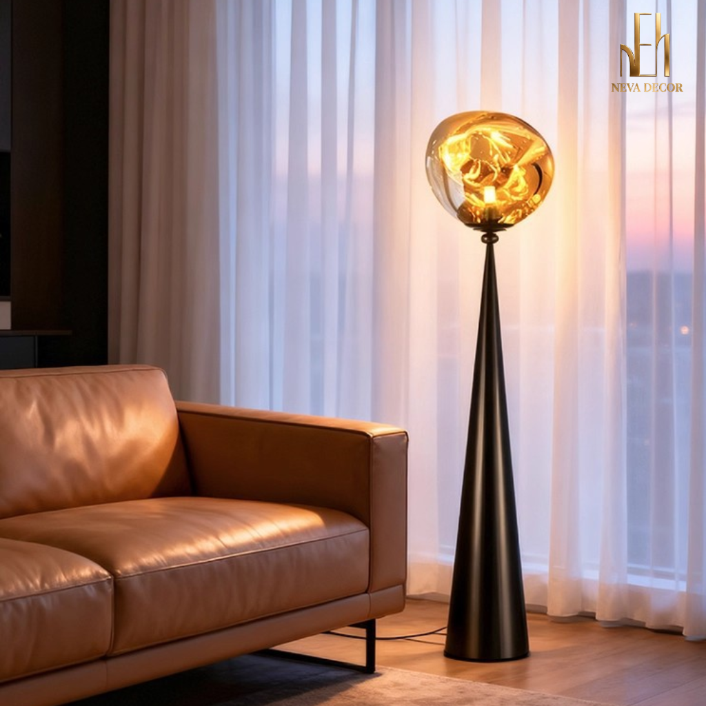 Đèn Cây Dung Nham Nghệ Thuật – Lava Floor Lamp