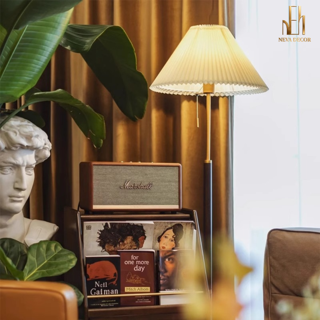 Đèn Cây Chao Xếp Li Phong Cách Retro - Ảnh 5