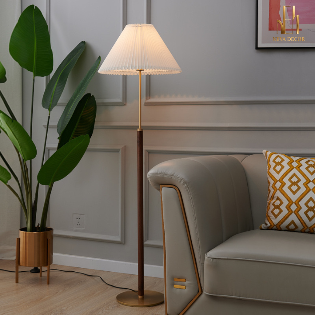 Đèn Cây Chao Xếp Li Phong Cách Retro - Ảnh 6